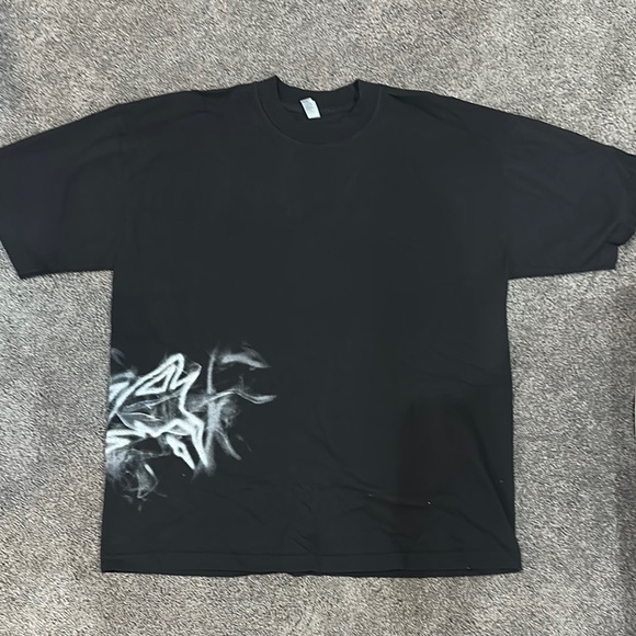 Black Graphic Men's T-Shirt - Picture 1 of 2